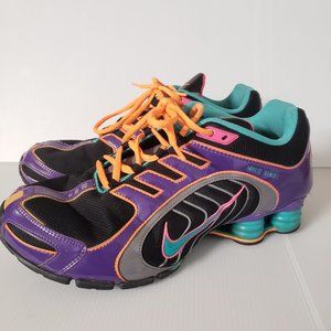 nike shox 356918-038 colorful mens 11 shoes